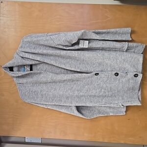 NWT Free People Oversized Cardigan Grey  XS